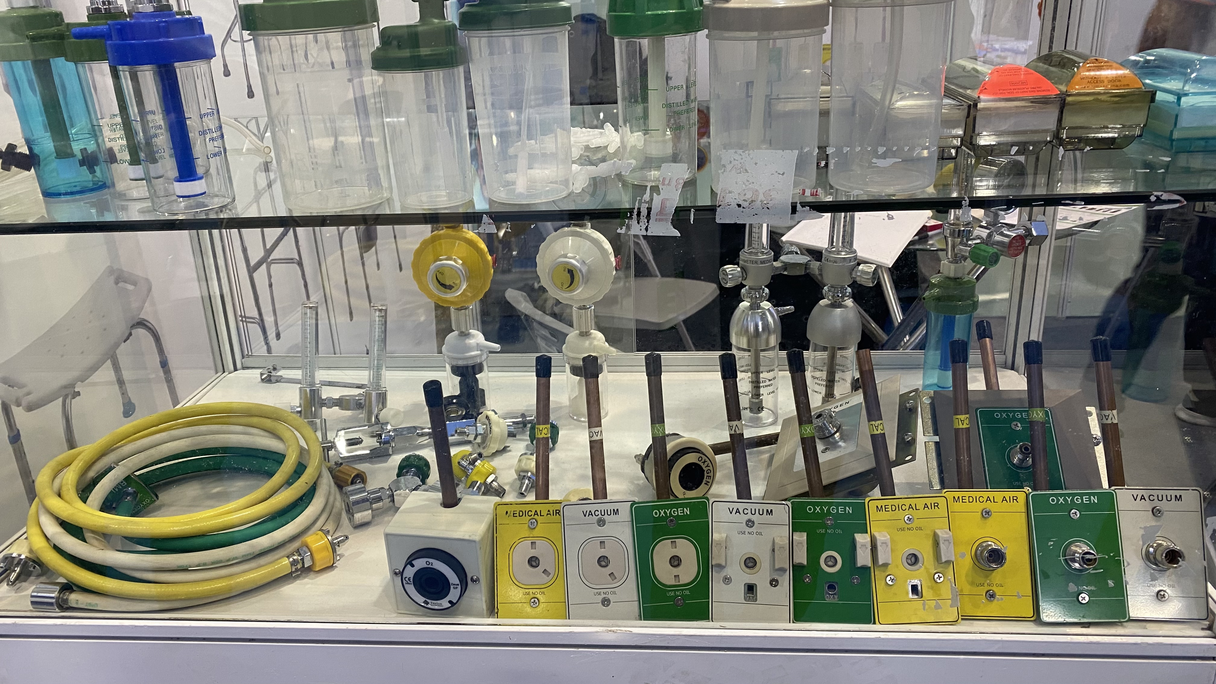 International medical equipment exhibition display