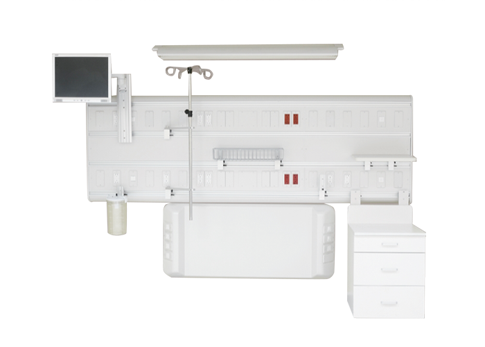 AS-02 Multifunctional Horizontal Headwalls With Rail main image