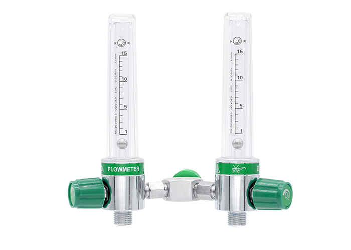 Double Oxygen Flowmeter from AGR Medical